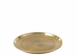 J line Schaal Ringen Ø45cm - roestvrij staal - goud