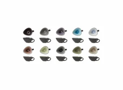 Cosy & Trendy Schaal Streetfood festival 7,5x6,8cm - keramiek - multicolor