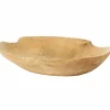 Schaal Unfinish Ø50cm - teak - naturel