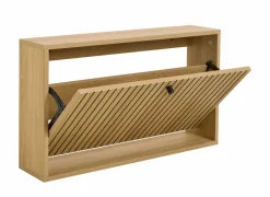 Schoenenkast 72x17x43cm - decor - bruin