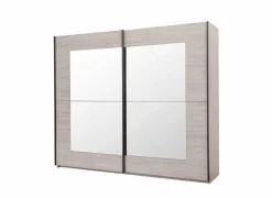 Schuifdeurkast 250cm - decor - grijs