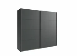 Schuifdeurkast Easyplus 225cm - decor - grafiet