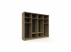 Schuifdeurkast Kato 250cm - melamine - etna eik