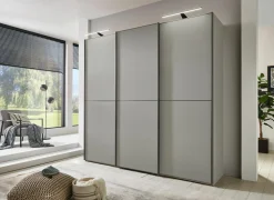 Schuifdeurkast Phoenix 250cm - decor - kiezelgrijs