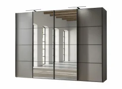 Schuifdeurkast Phoenix 330cm - decor - grijs