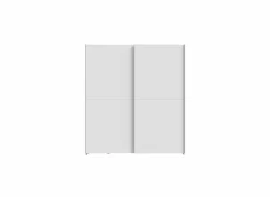 Schuifdeurkast Schach & Matt 170cm - decor - wit