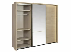 Schuifdeurkast Udine I 253cm - decor - urban oak