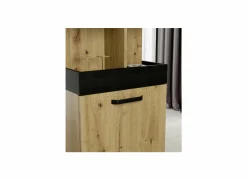 Serveerwagen 50cm - decor - artisanale eik