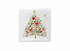 Serviette Beautiful Christmas Tree 25x25cm - 20 stuks