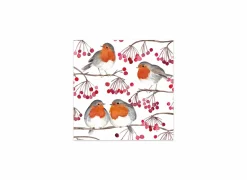 Serviette Birds & Berries 33x33cm - papier - multicolor 20 stuks