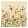 Serviette Flowerfield 33x33cm - papier - multicolor 20 stuks