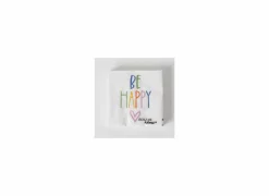 Serviette Happy 17x17cm multicolor 20 stuks