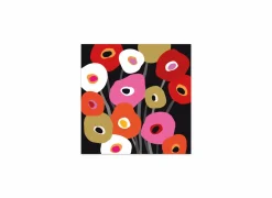 Serviette Super Bloom 33x33cm - papier - multicolor 20 stuks