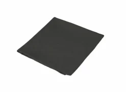 Serviette Teflon  50x50cm - stof - zwart ruit