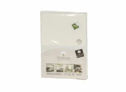 Serviette Teflon 50x50cm - stof - mont blanc