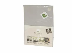 Serviette Teflon 50x50cm - stof - zilver