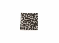 Serviette Thato 16,5x16,5cm - papier - beige/zwart 20 stuks