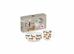 Set Long Story koffiebeker Ø9,5cm en kom Ø21,6cm