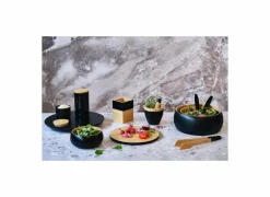 Cosy & Trendy Slabestek Black & Wood zwart 2-delig