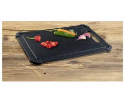 Snijplank Peet 30x20x0,50cm - kunststof - zwart