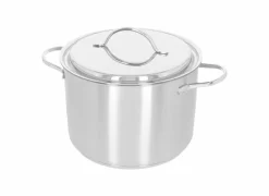 Demeyere Soeppot met deksel Resto 3 Ø24cm 7L - roestvrij staal -