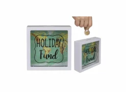 Spaarpot Holiday Fund 14,8x14cm