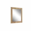 Spiegel Dalate 45x54cm - decor & glas - kastanje eik