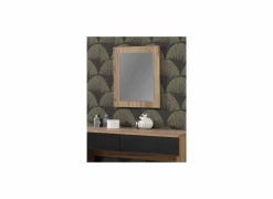 Spiegel Dalate 45x54cm - decor & glas - kastanje eik