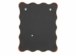 Spiegel Judy 38x30cm - glas & kunststof - oranje