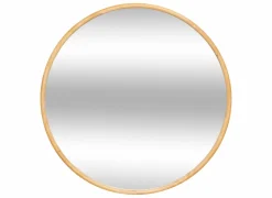 Spiegel Kim Ø75cm - decor/glas - naturel