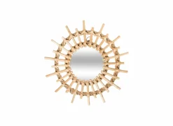 Spiegel Rotan Ø28cm set van 3