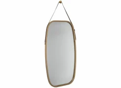 Spiegel 45x77cm - bamboe & glas - naturel