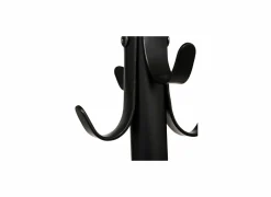 Staande kapstok Helix Ø32x175,2cm - staal - zwart