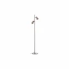 Brilliant Staande lamp Cadiz GU10 H140cm - aluminium - zwart & brons