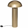 Staande lamp Champi H97cm E27 - staal - goud