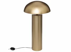 Staande lamp Champi H97cm E27 - staal - goud
