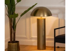 Staande lamp Champi H97cm E27 - staal - goud
