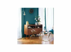 Staande lamp Keli H150cm E27 - beton & ijzer - goud