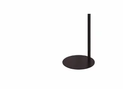 Staande lamp Manuel H160cm E27 - metaal & kunststof - zwart