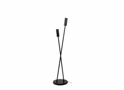 Staande lamp Mojo  H130cm E27 - metaal - zwart