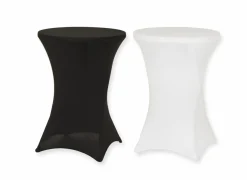 Statafelhoes Spandex Ø80cm - stof - zwart