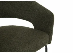 Stoel Agis 56x55x82cm - stof - groen