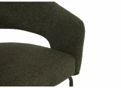 Stoel Agis 56x55x82cm - stof - groen