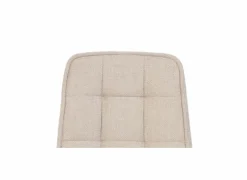 Stoel Aqaba 45x58x90cm - stof - beige