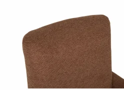 Stoel Aragon 60x70x100cm - stof - bruin