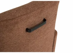 Stoel Aragon 60x70x100cm - stof - bruin