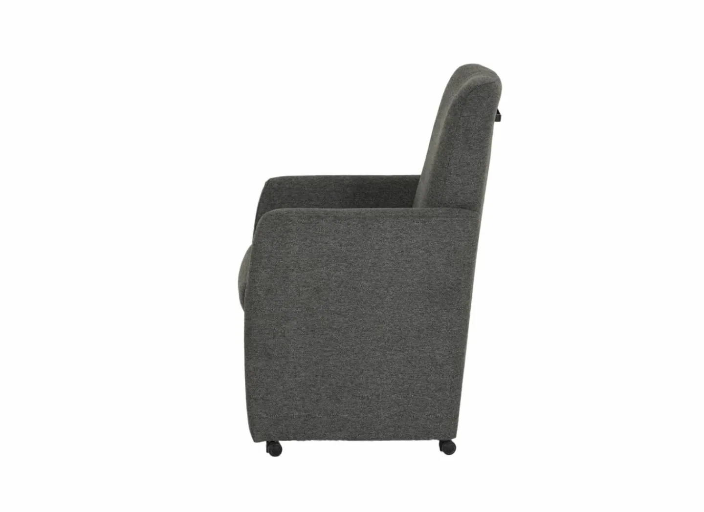 Stoel Aragon 60x70x100cm - stof - antraciet