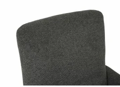 Stoel Aragon 60x70x100cm - stof - antraciet