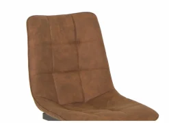 Stoel Cloud 46,5x57x86cm - microvezel - cognac