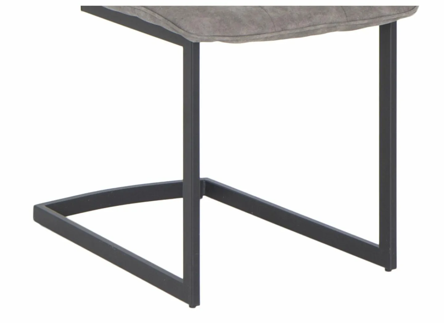 Stoel Cloud 46,5x57x86cm - microvezel - grijs